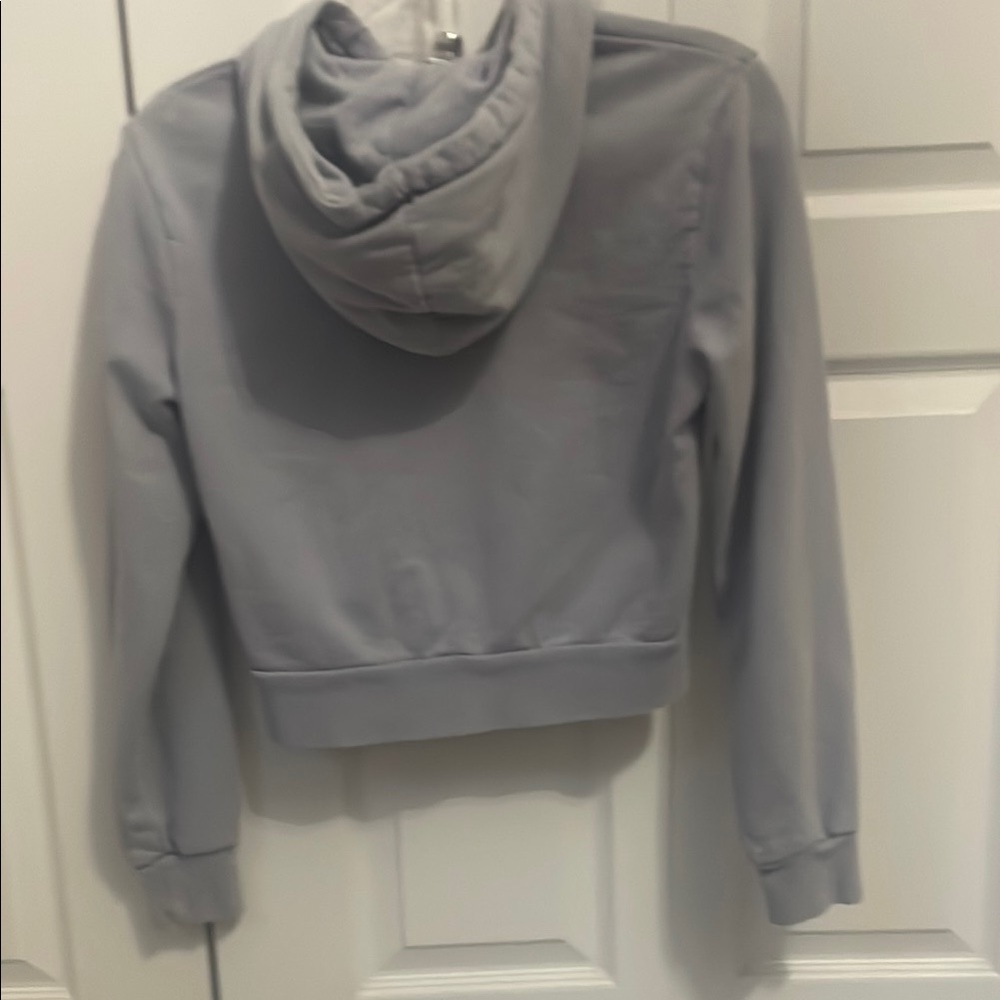 Brandy Melville baby blue Crystal Hoodie - Picture 2 of 2